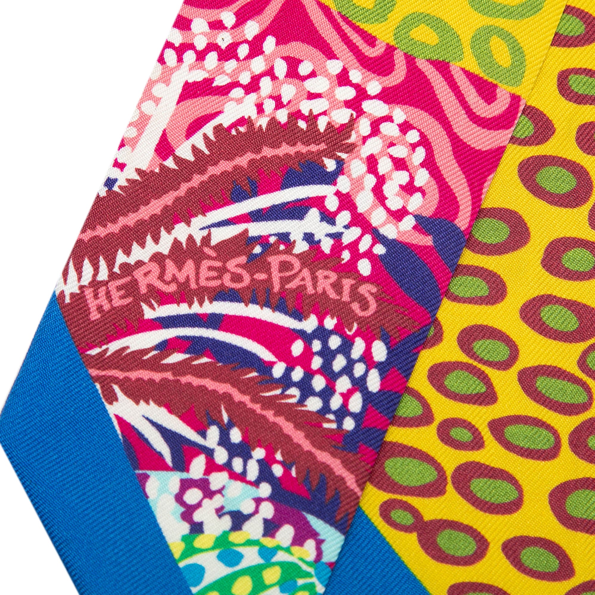 Under the Waves Twilly Silk Scarf - Image 3
