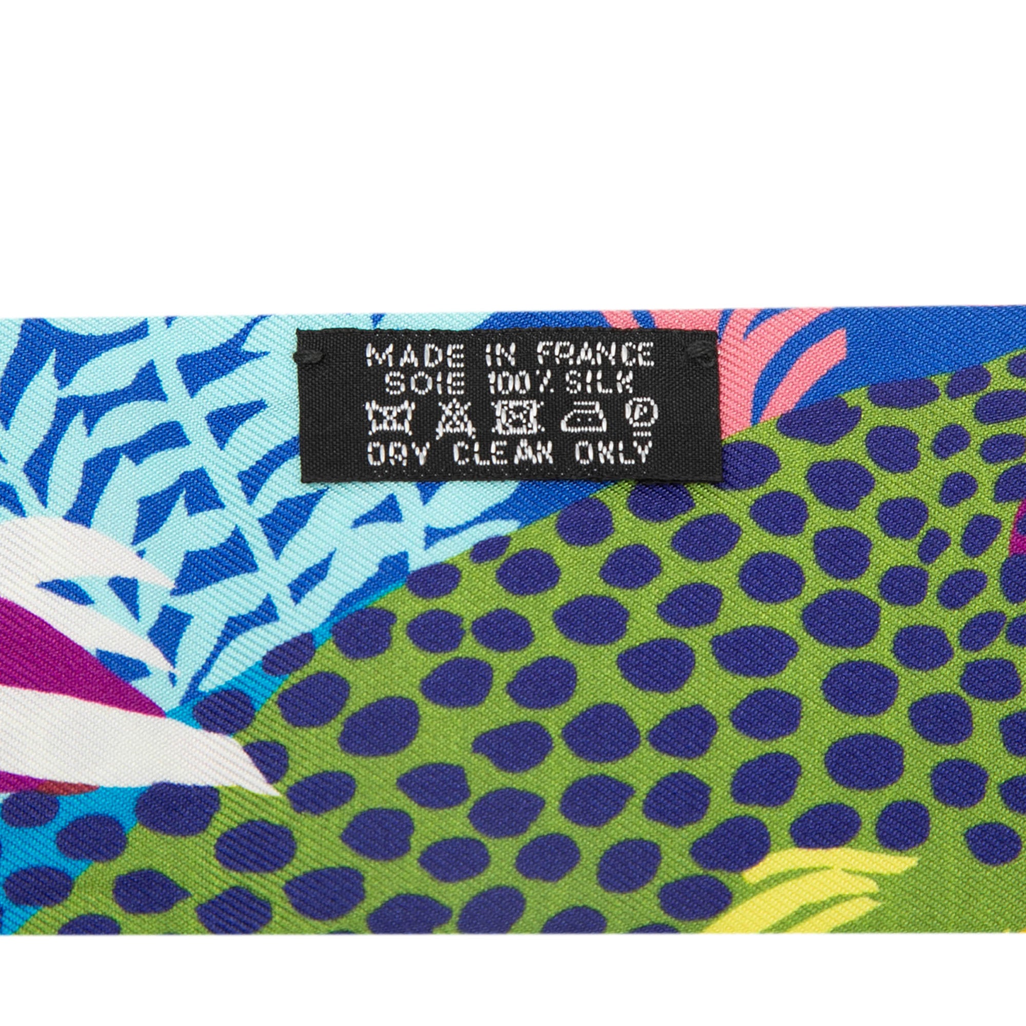 Under the Waves Twilly Silk Scarf - Image 4