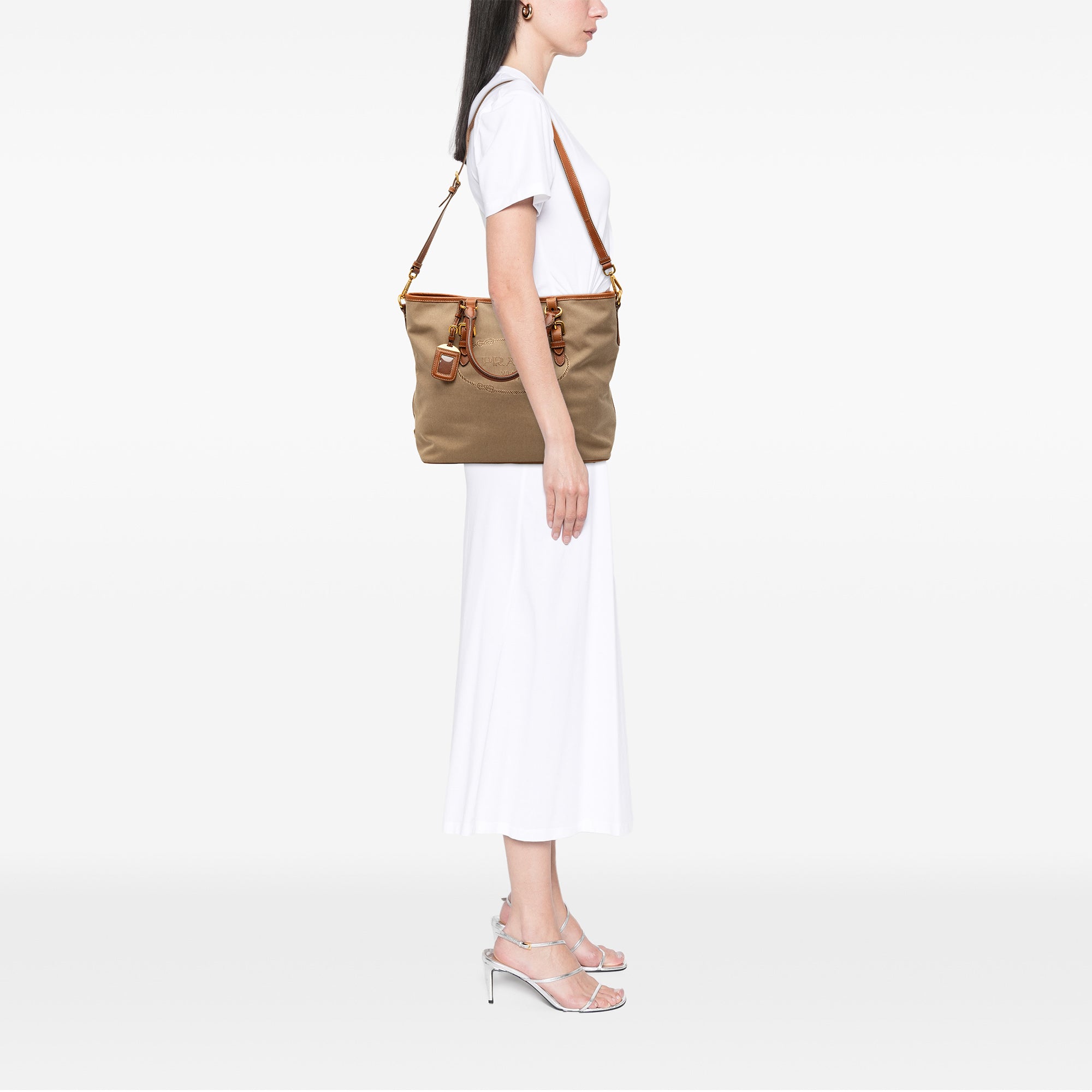 Canvas Canapa Logo Convertible Tote - Image 8