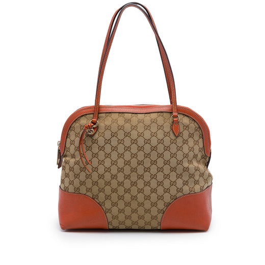 Medium GG Canvas Bree Dome Tote - Image 1