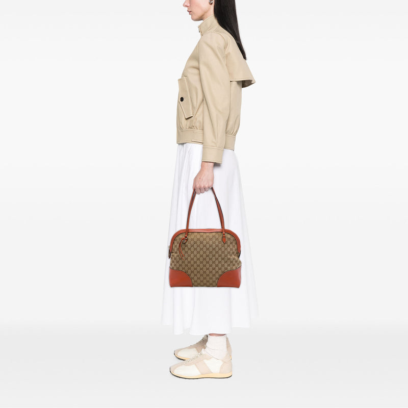 Medium GG Canvas Bree Dome Tote - Image 7
