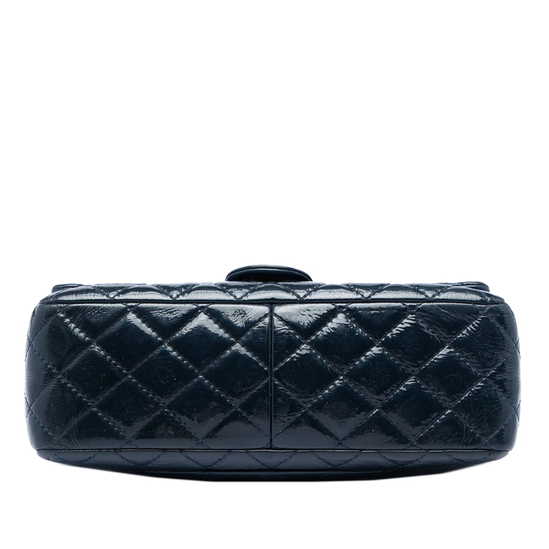 Quilted Crinkled Patent Reissue 2.55 Double Flap 226 - Image 3