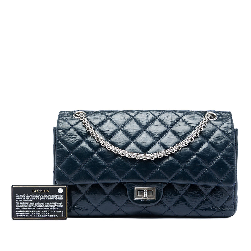 Quilted Crinkled Patent Reissue 2.55 Double Flap 226 - Image 7