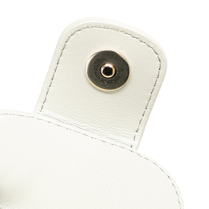 Mini Lambskin Elegant Chain Vanity Case - Image 8
