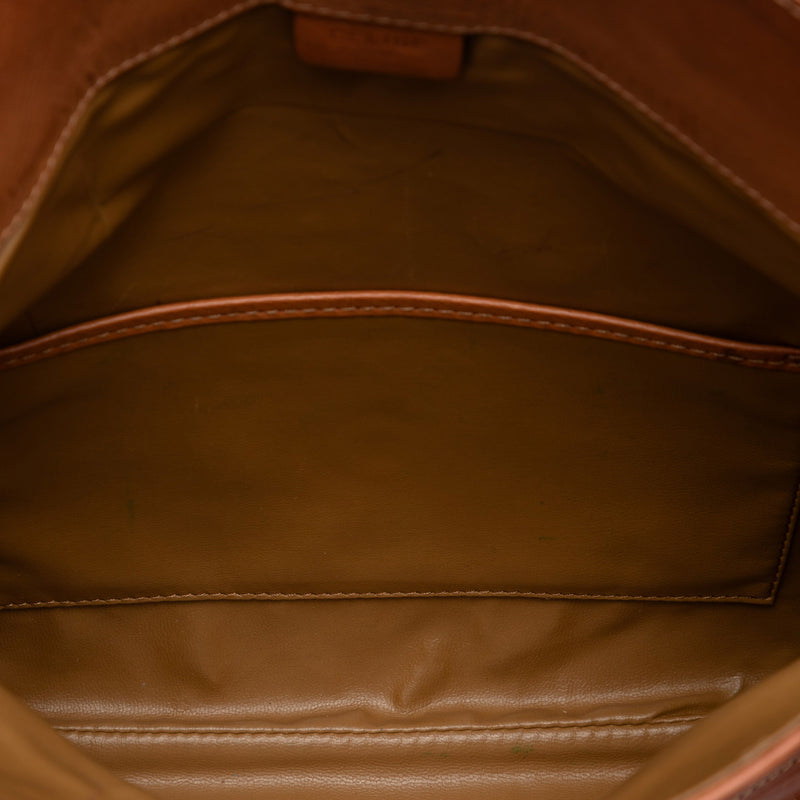 Macadam Coated Canvas Clutch - Image 4