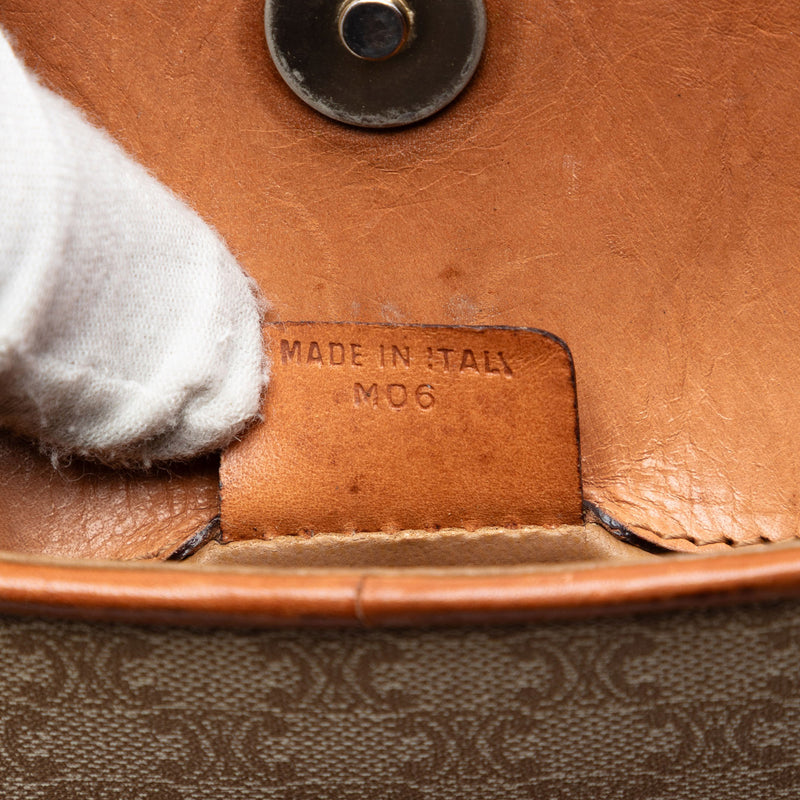 Macadam Coated Canvas Clutch - Image 6