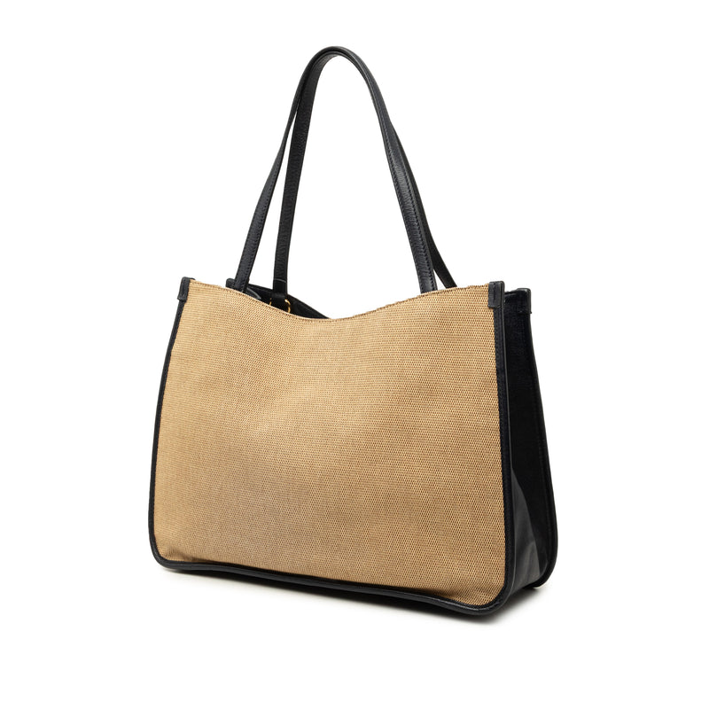 Medium Canvas Horsebit 1955 Tote - Image 2