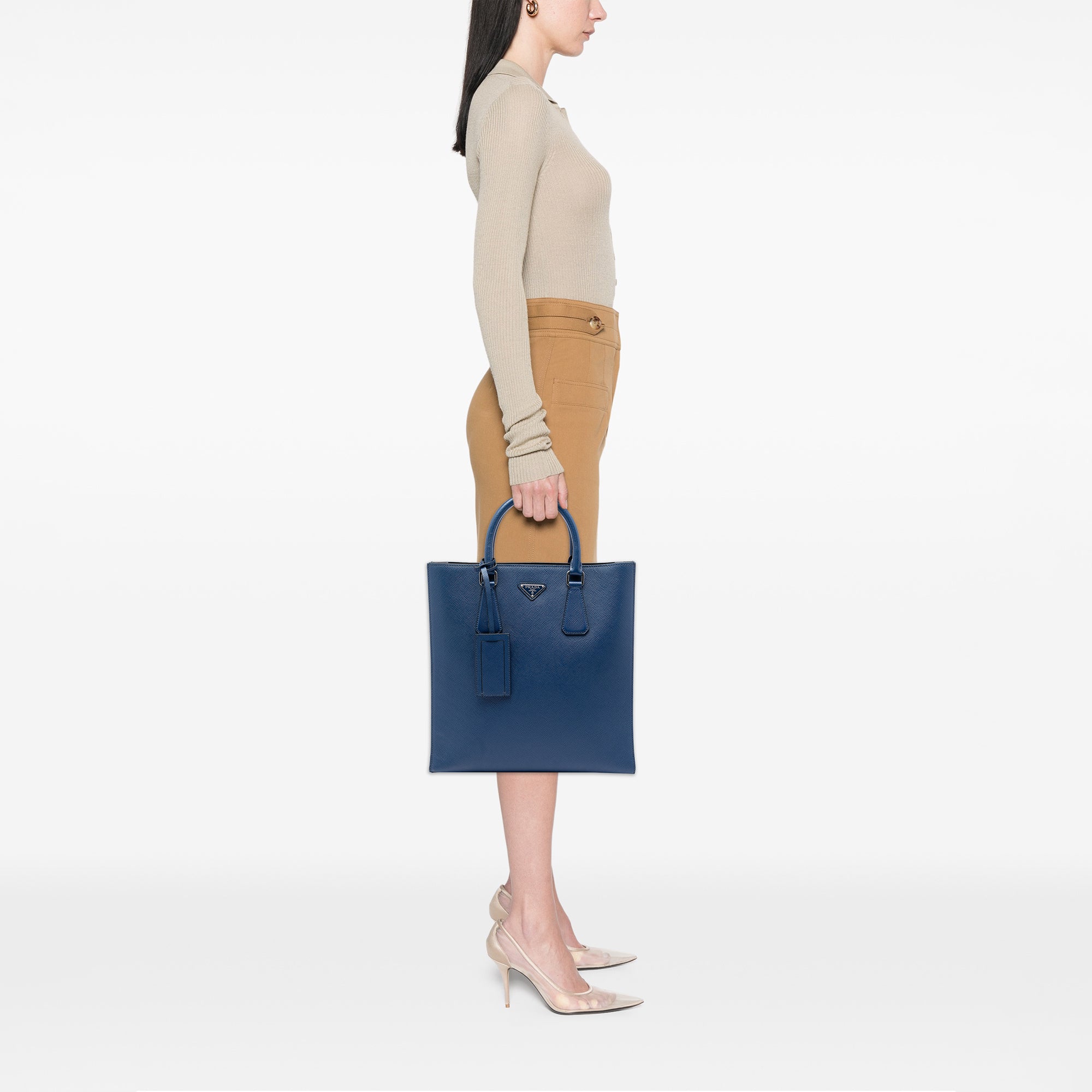 Saffiano North South Tote - Image 6