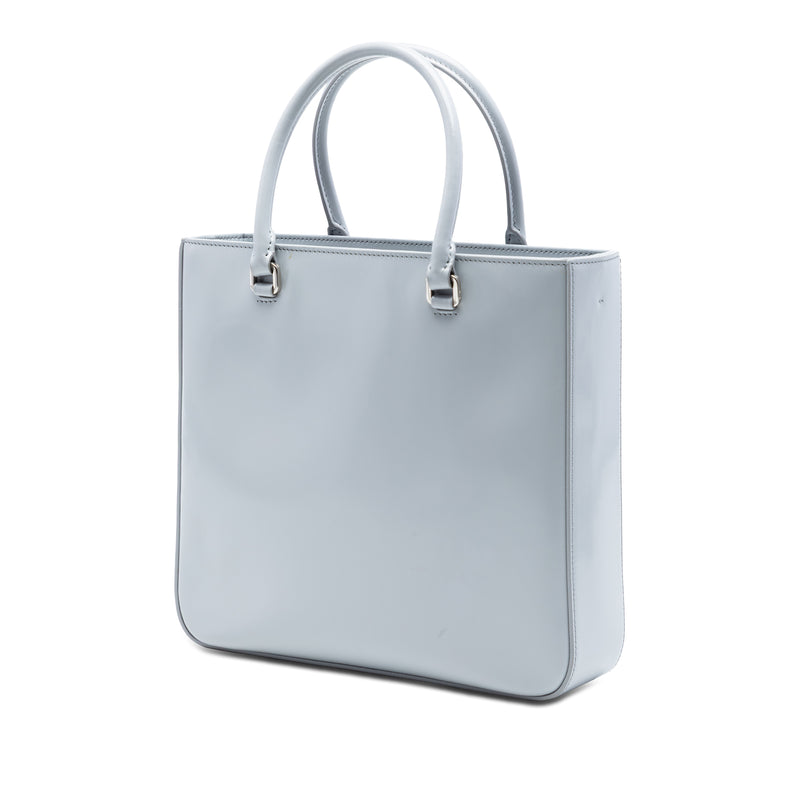 Medium Spazzolato Leather Satchel - Image 2