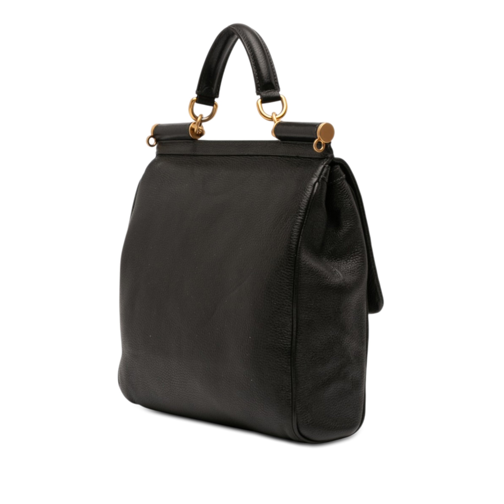 Calfskin Flat Sicily Satchel - Image 2