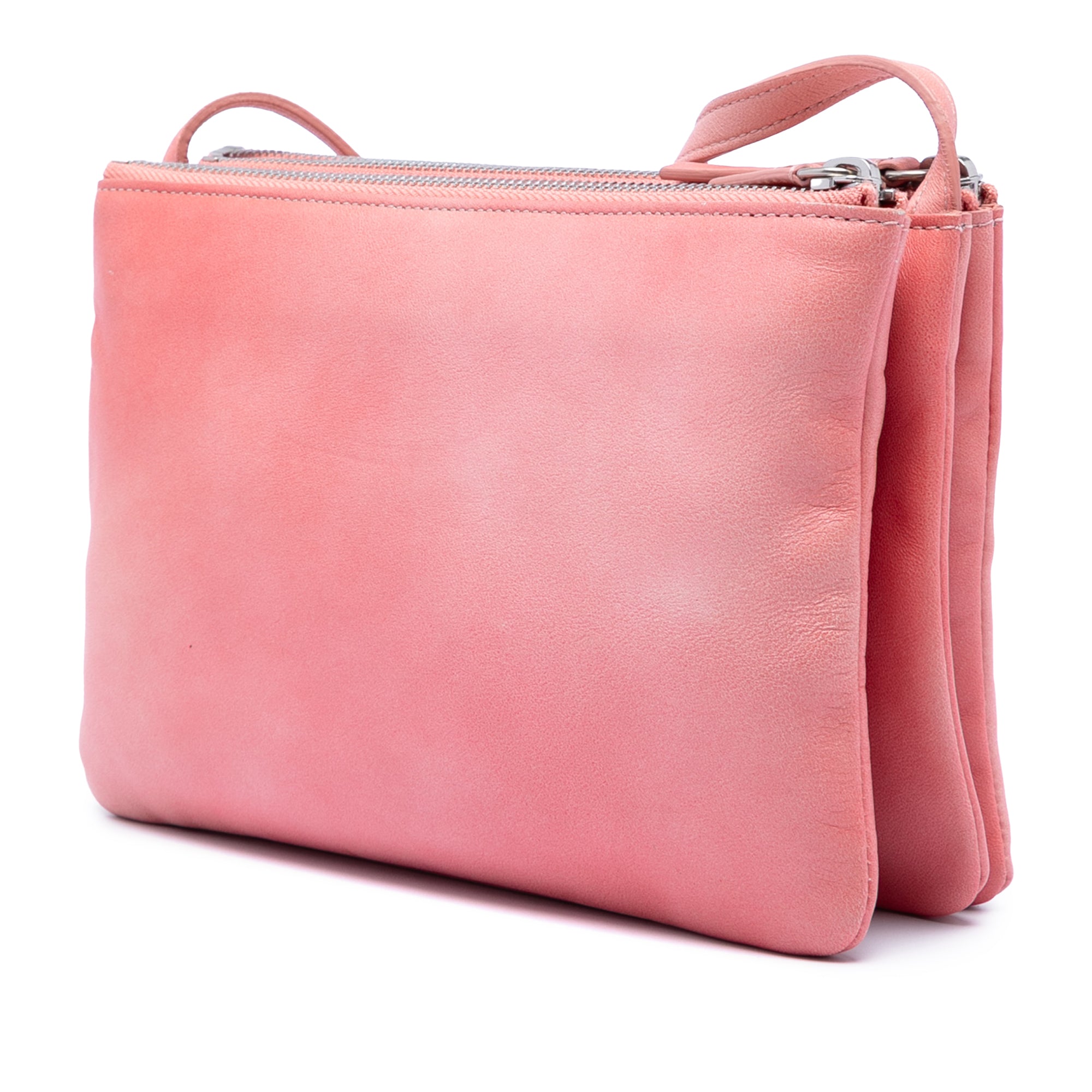 Small Lambskin Trio Crossbody - Image 2