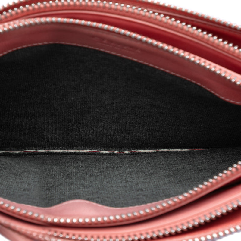Small Lambskin Trio Crossbody - Image 4