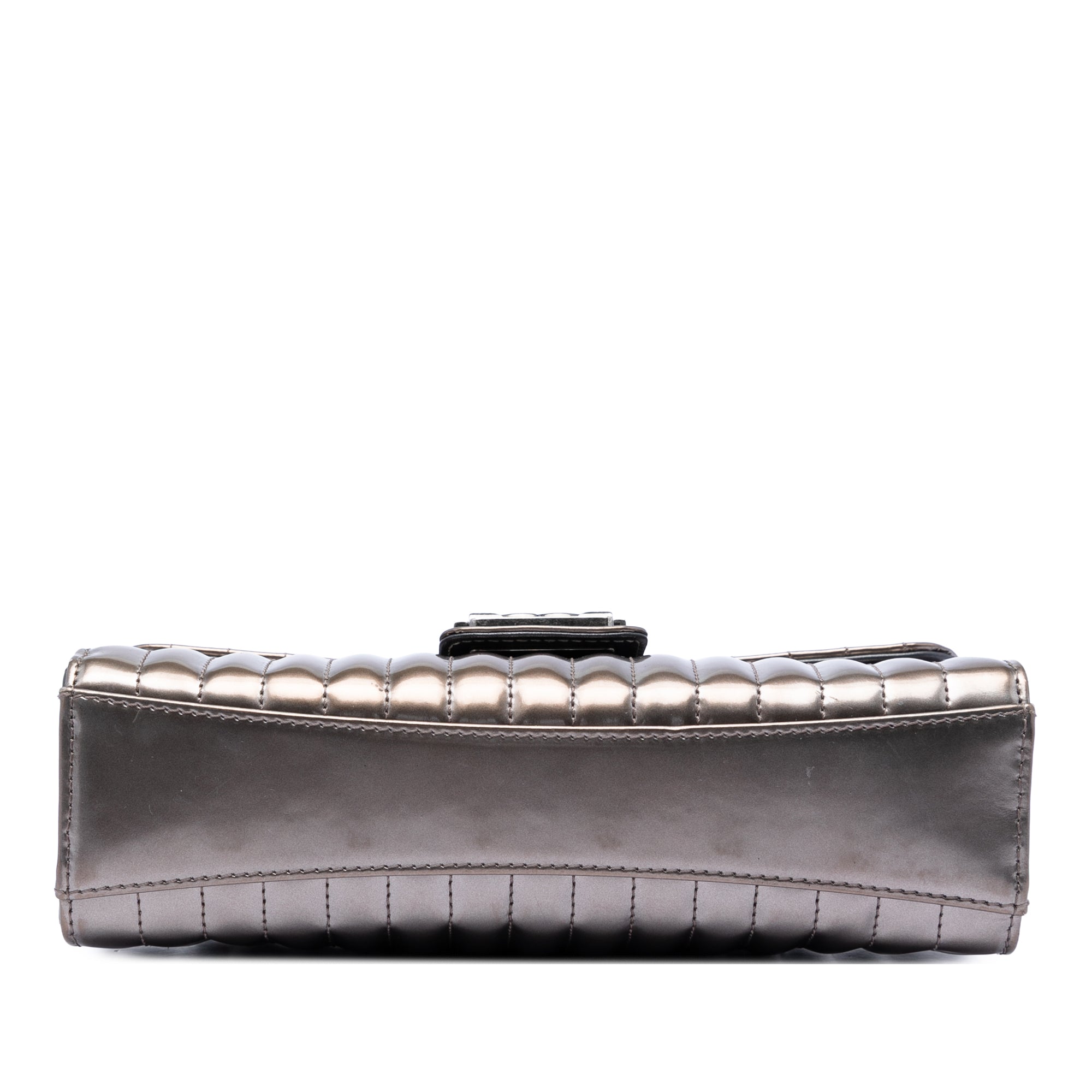 Small Vertical Quilted Patent Maharaja Express Flap - Image 3
