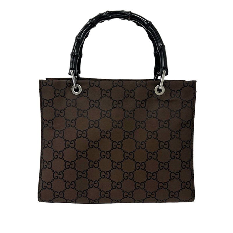 GG Nylon Bamboo Satchel - Image 2