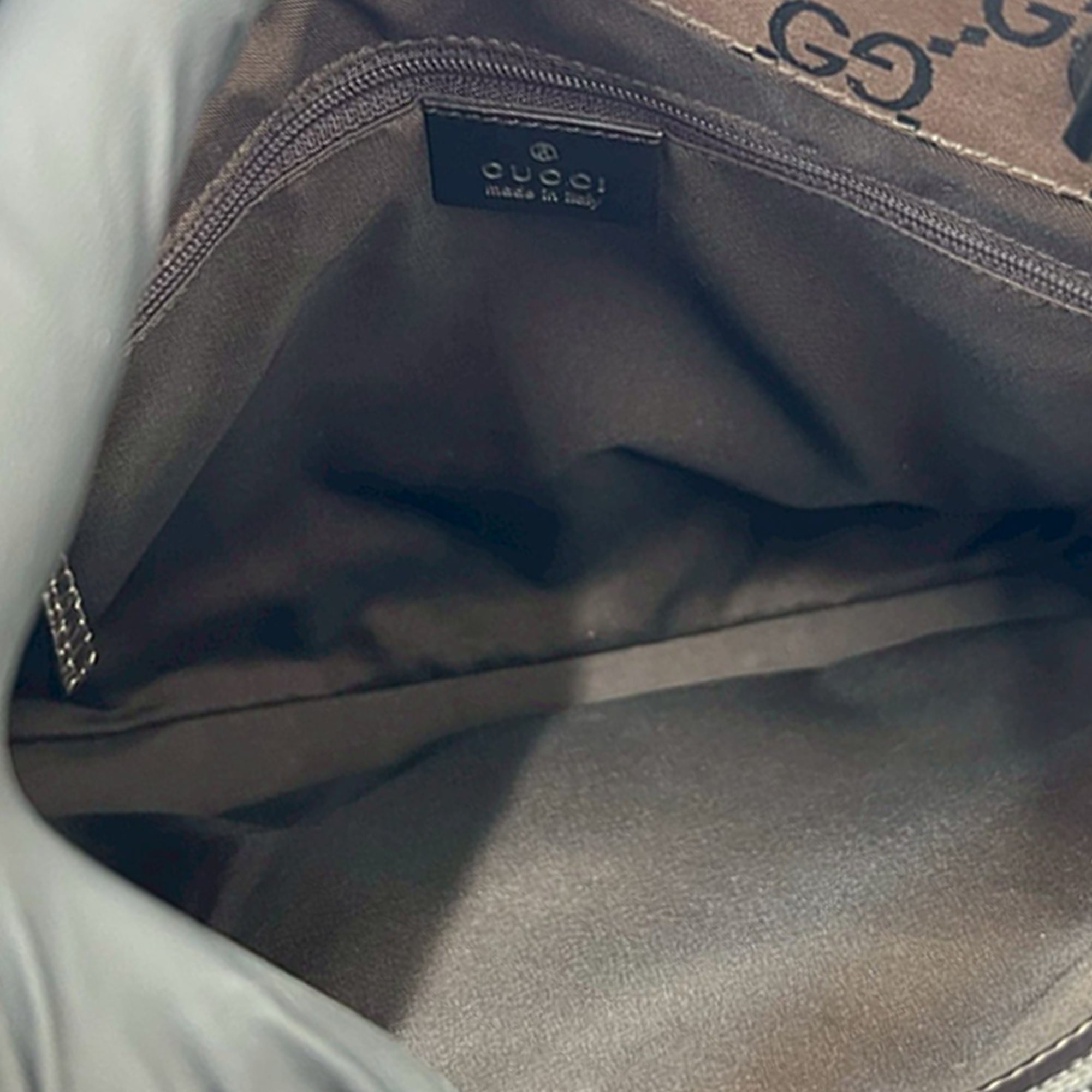GG Nylon Bamboo Satchel - Image 4