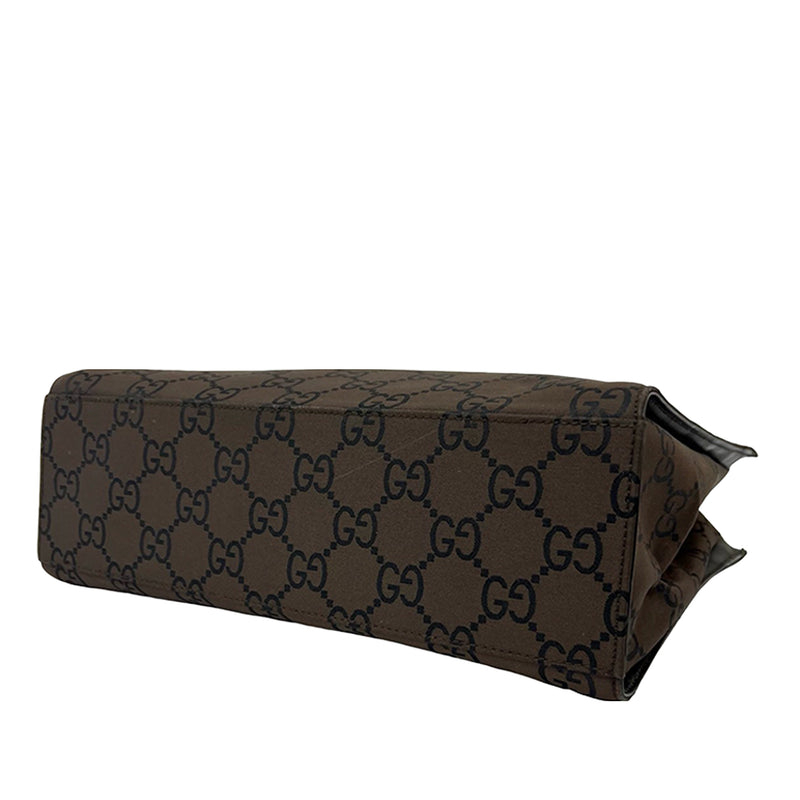GG Nylon Bamboo Satchel - Image 6