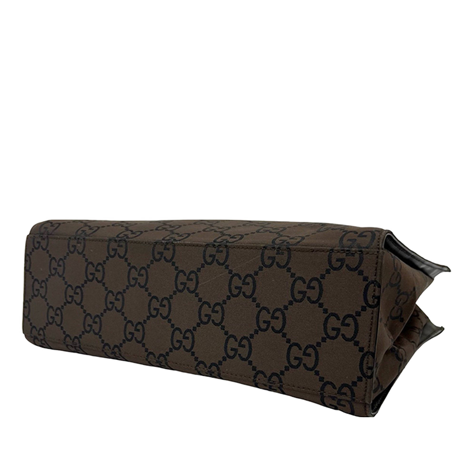 GG Nylon Bamboo Satchel - Image 6