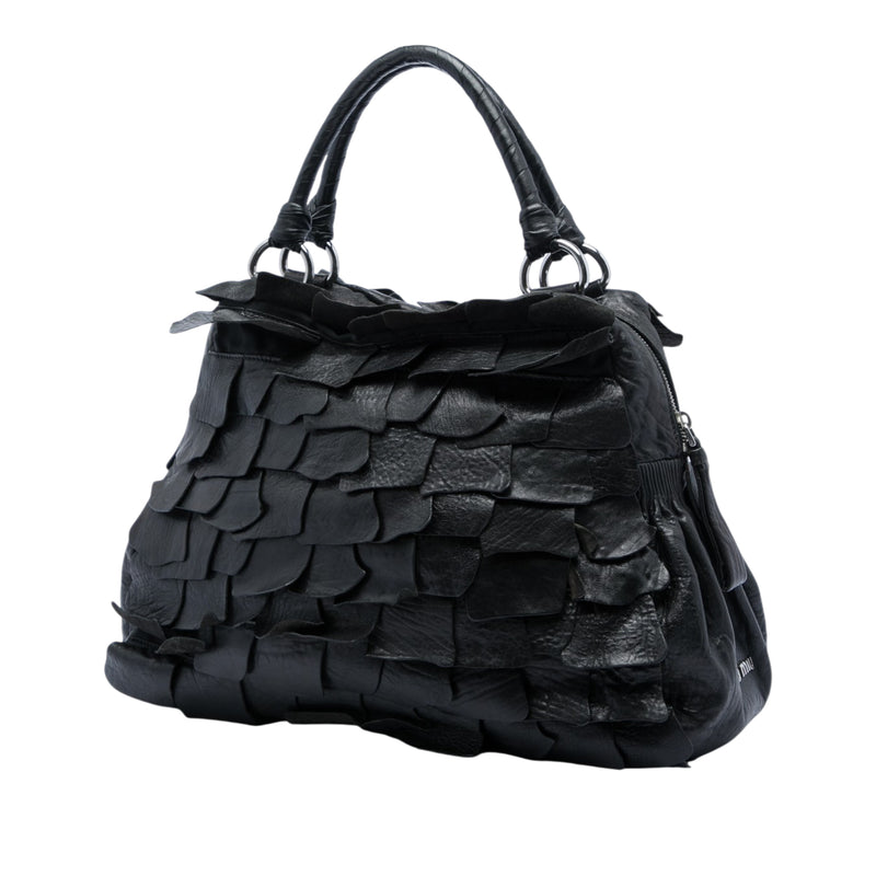 Nappa Tiered Ruffle Tote - Image 2