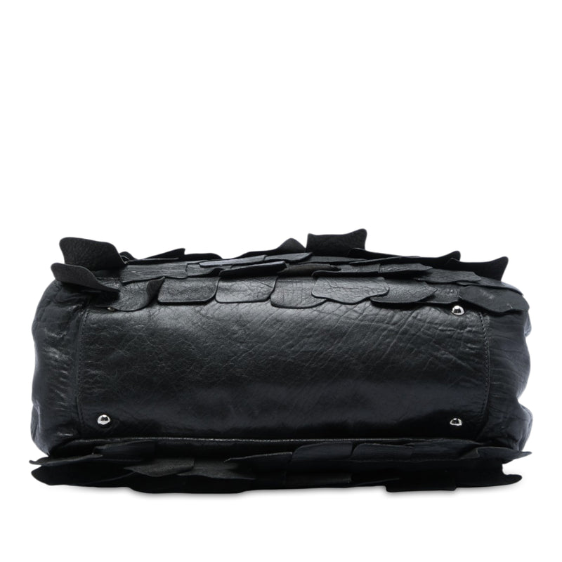 Nappa Tiered Ruffle Tote - Image 3