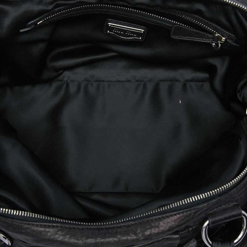 Nappa Tiered Ruffle Tote - Image 4