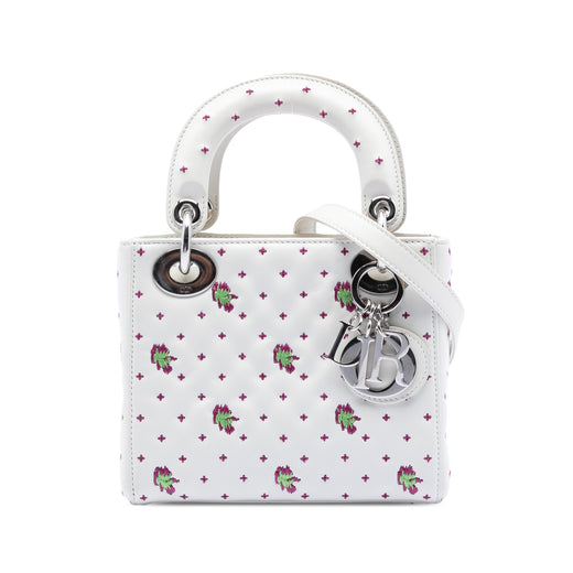 Mini Embroidered Calfskin Lady Dior - Image 1