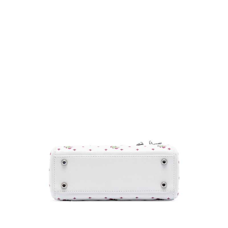 Mini Embroidered Calfskin Lady Dior - Image 3