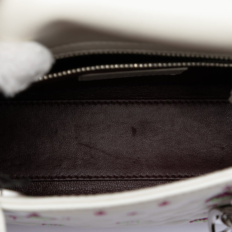 Mini Embroidered Calfskin Lady Dior - Image 4