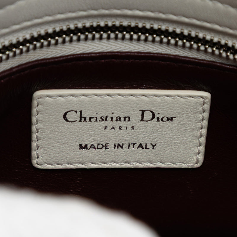 Mini Embroidered Calfskin Lady Dior - Image 5