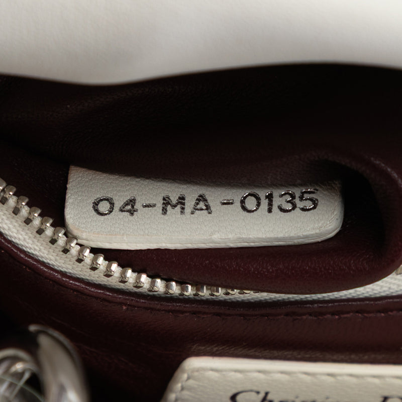 Mini Embroidered Calfskin Lady Dior - Image 6