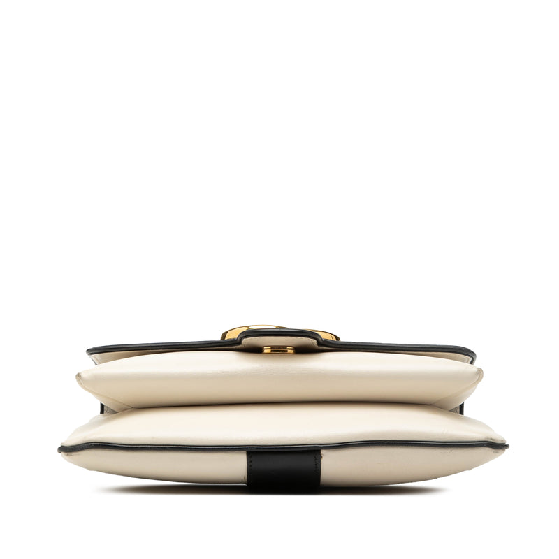 Small Bicolor Leather Arli Crossbody - Image 3