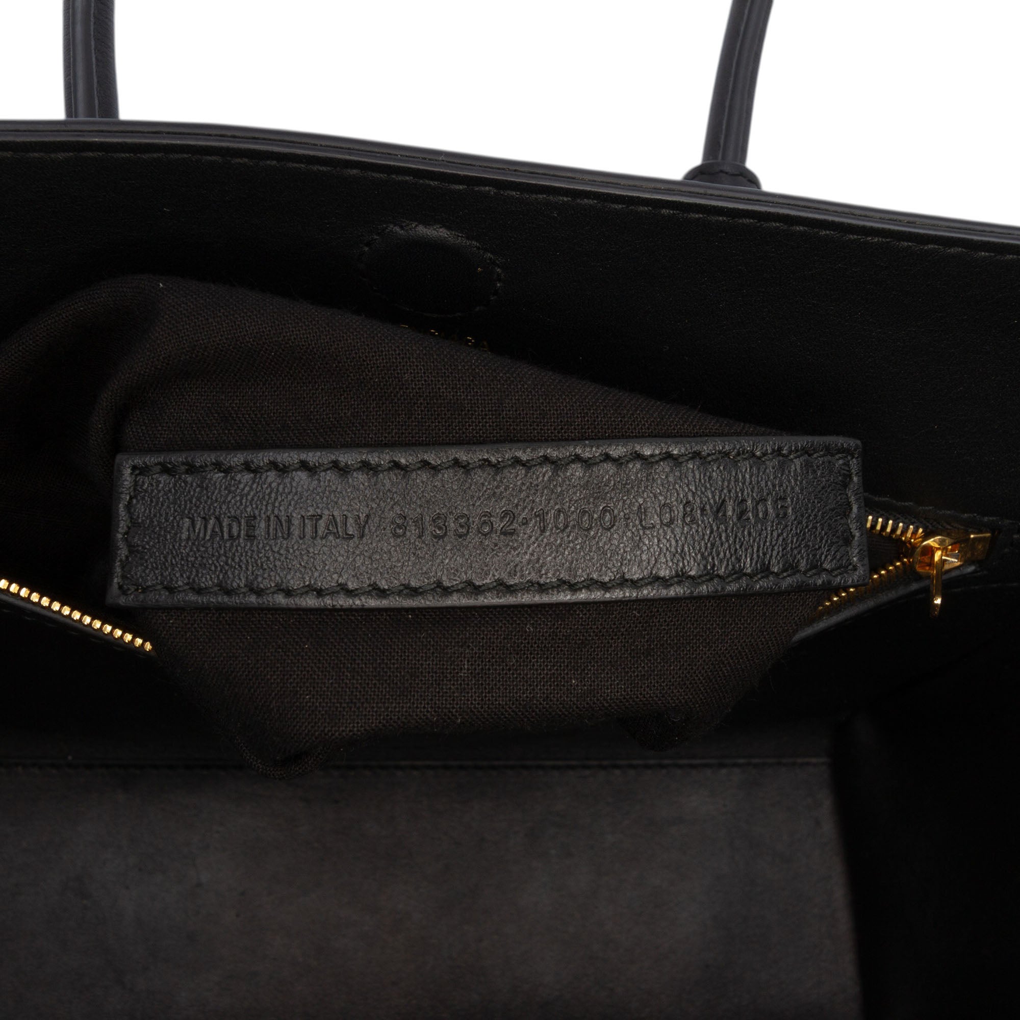 Mini Smooth Calfskin Hampton Carry All Satchel - Image 5