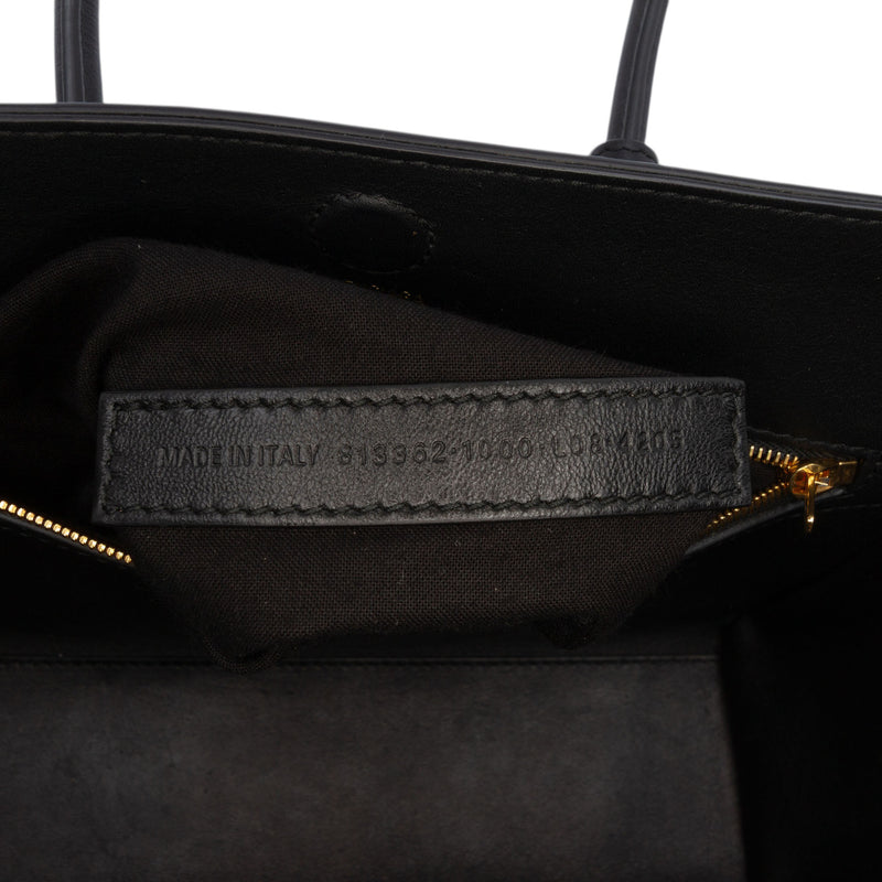 Mini Smooth Calfskin Hampton Carry All Satchel - Image 5