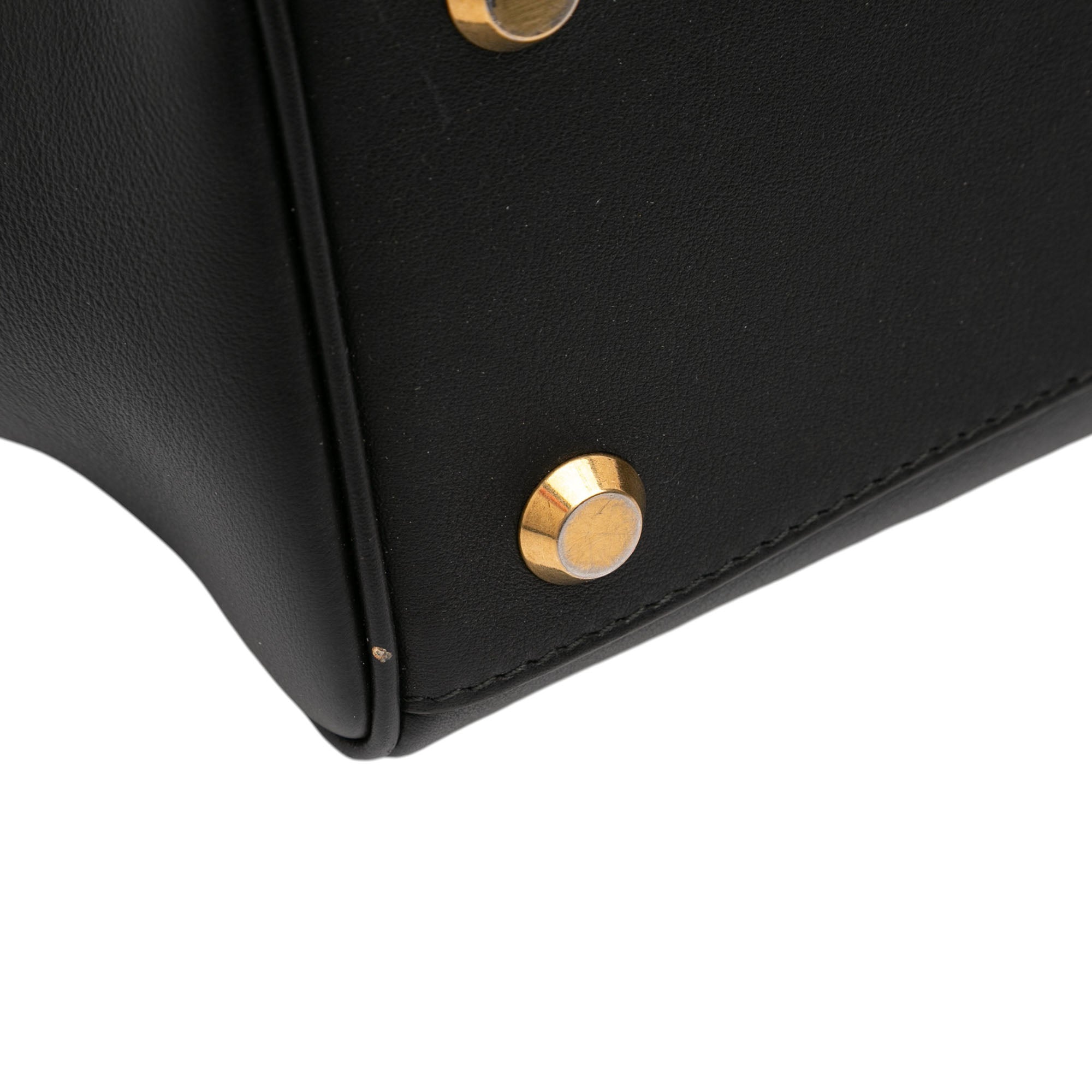 Mini Smooth Calfskin Hampton Carry All Satchel - Image 8