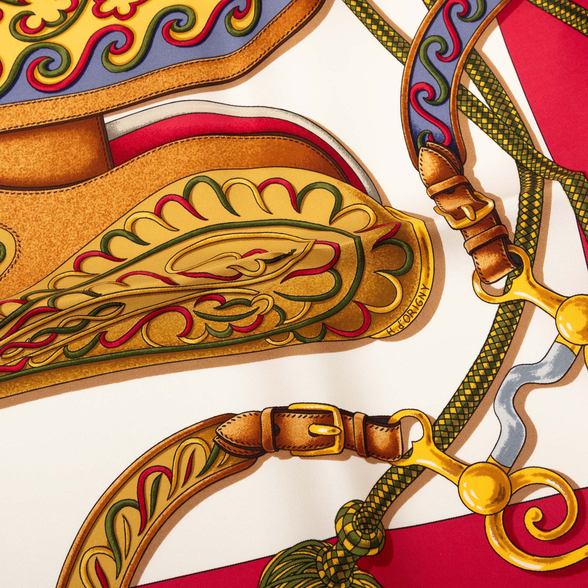 Festival des Amazones Silk Scarf 90 - Image 3