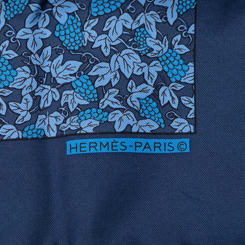 Grape Vines Silk Pocket Square Scarf - Image 3