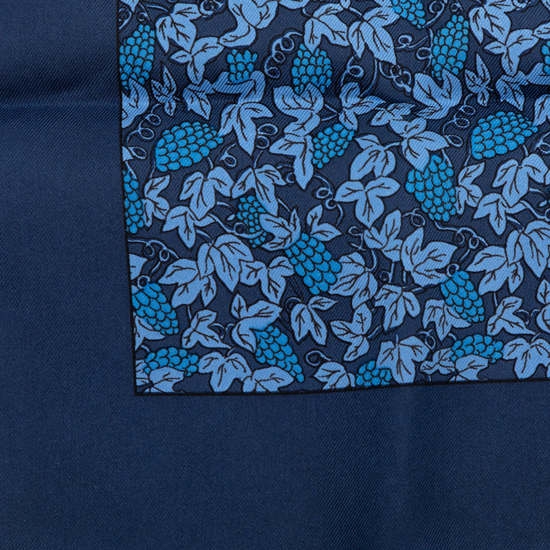 Grape Vines Silk Pocket Square Scarf - Image 4