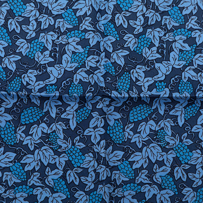 Grape Vines Silk Pocket Square Scarf - Image 5
