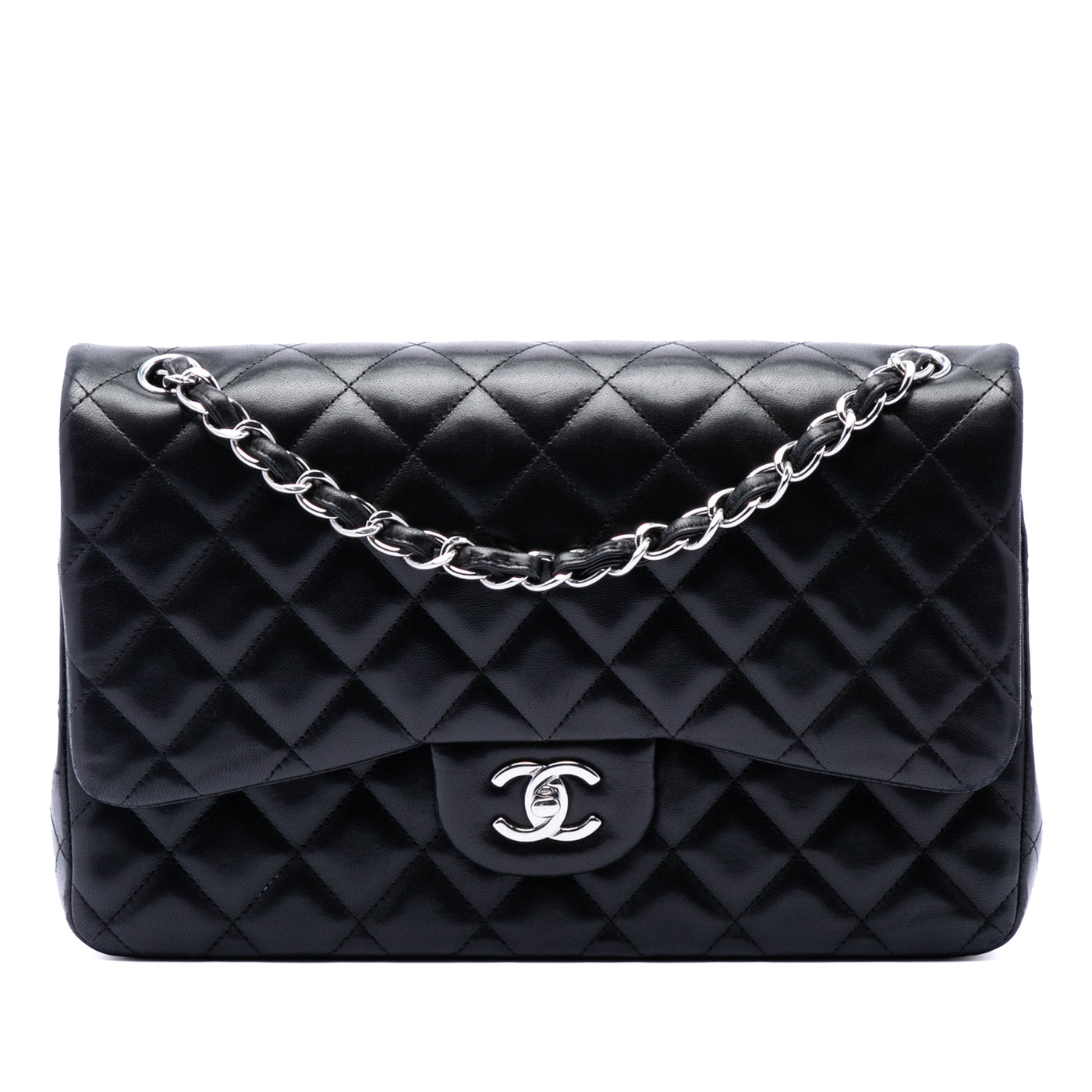 Jumbo Classic Lambskin Double Flap - Image 1