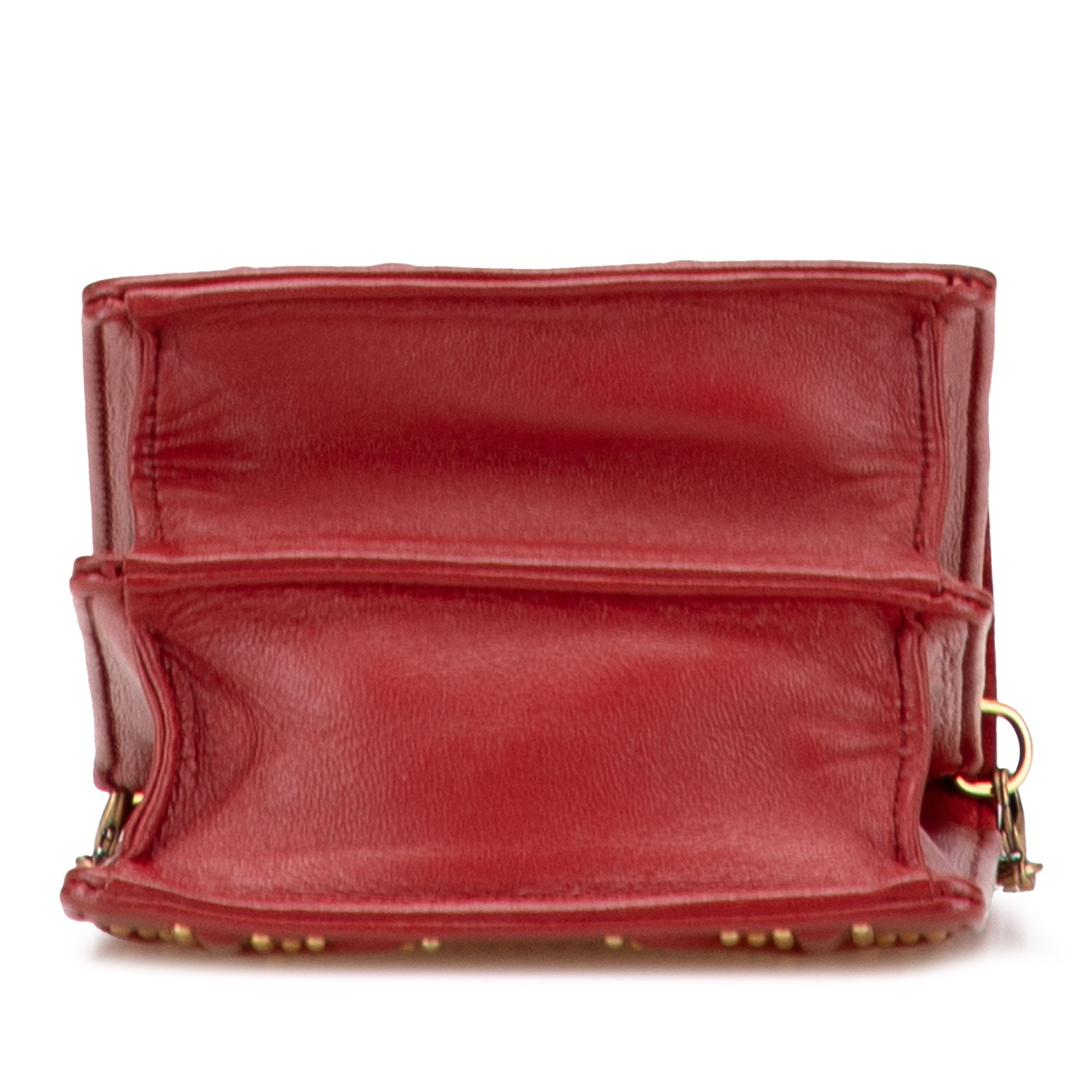 Studded Lambskin Vertical Diorama Crossbody - Image 3