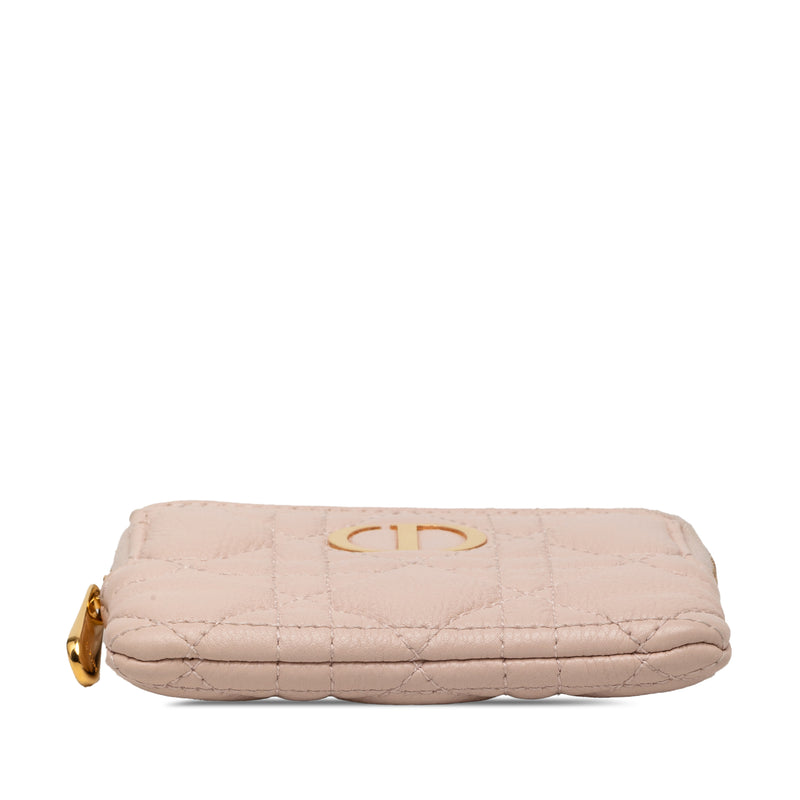 Calfskin Cannage Supple Caro Lavender Coin Pouch - Image 3