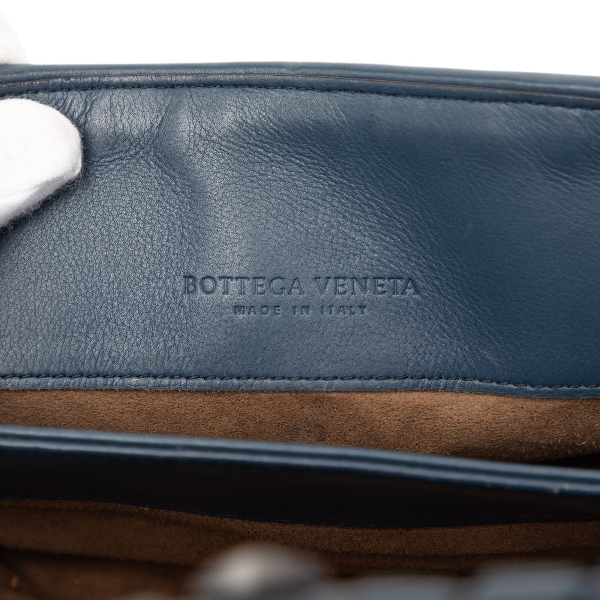 Small Nappa Intrecciato Boutis Olimpia Shoulder Bag - Image 5