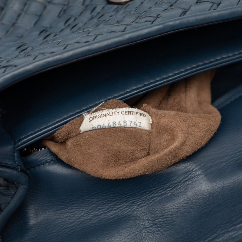 Small Nappa Intrecciato Boutis Olimpia Shoulder Bag - Image 6