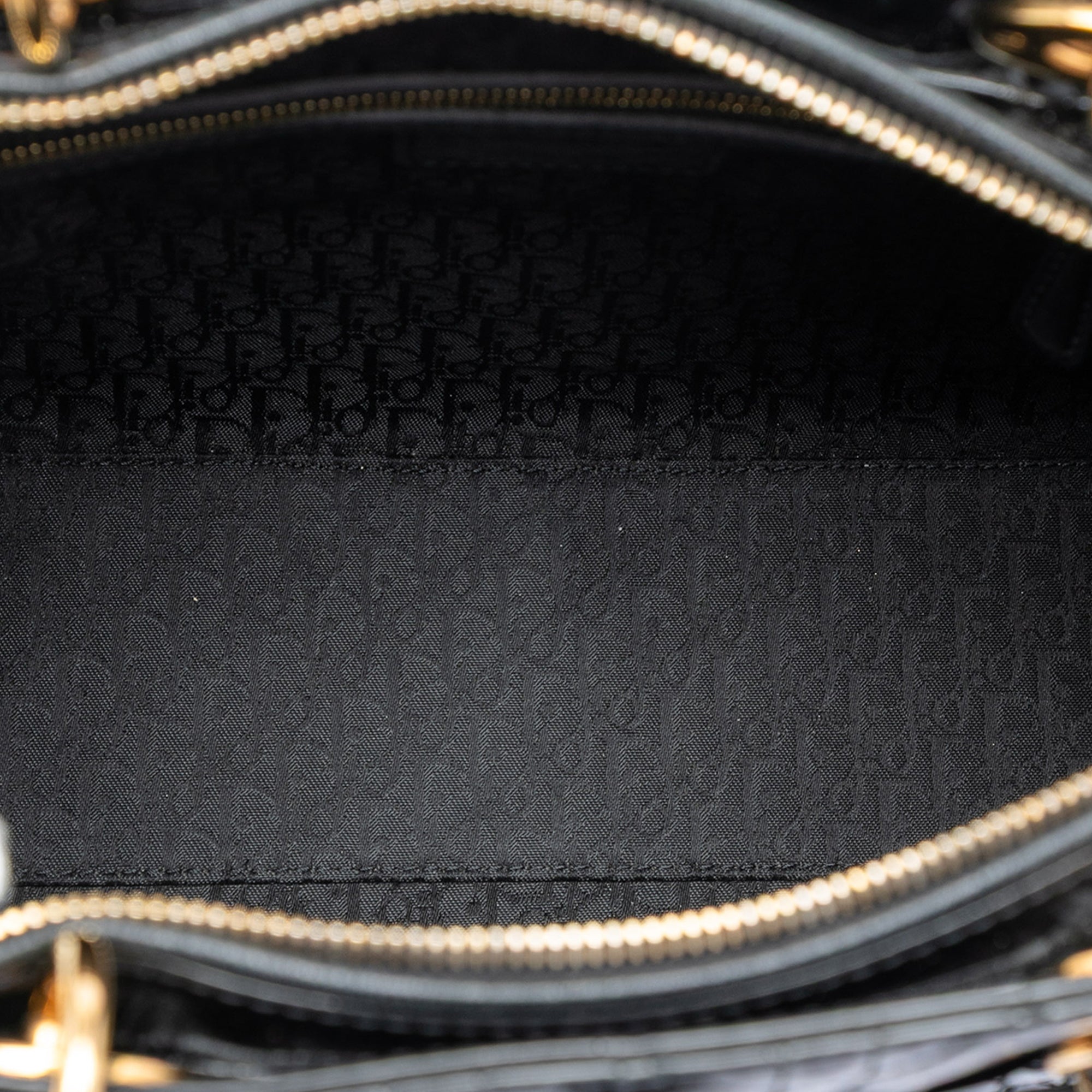 Large Patent Cannage Lady Dior - Image 4