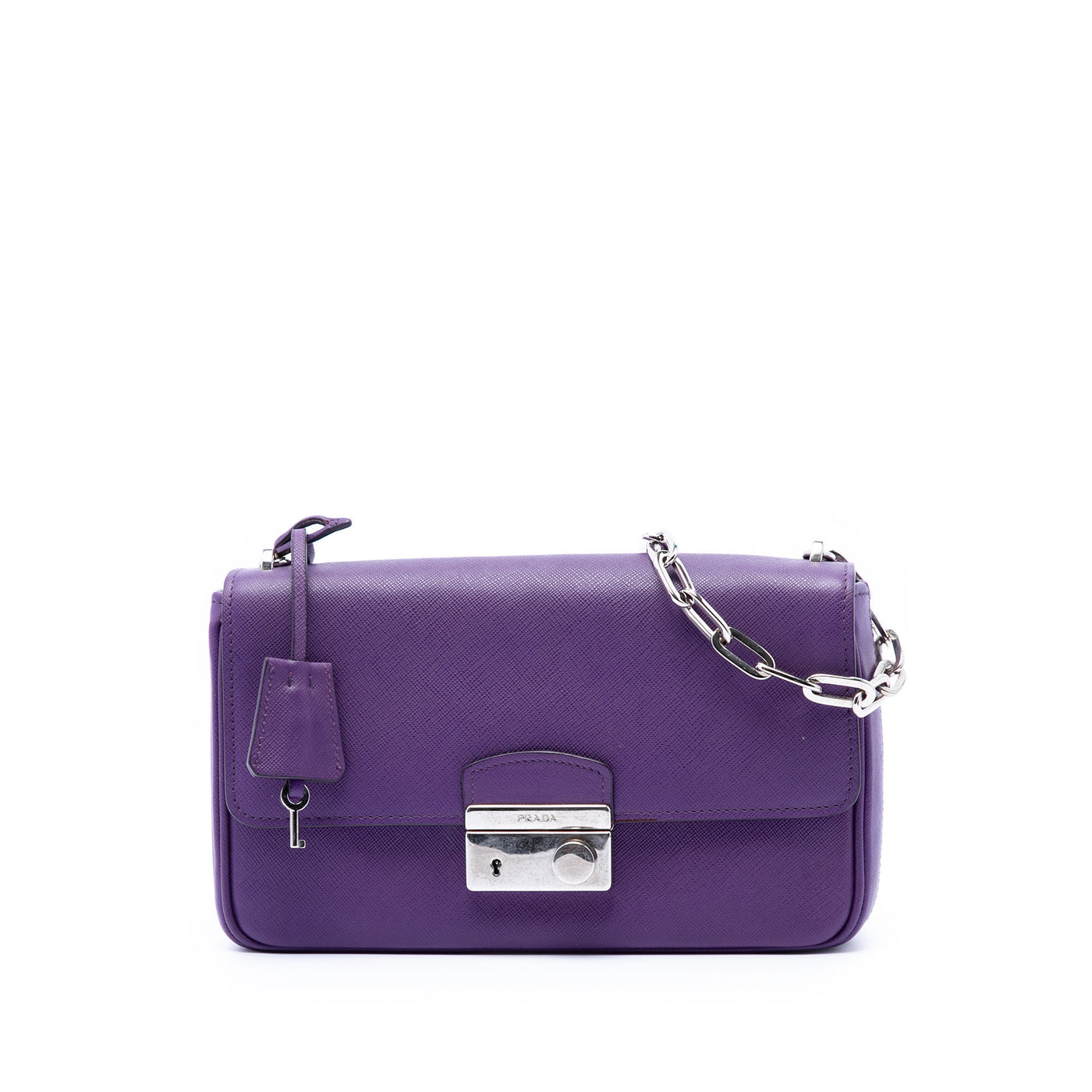 Saffiano Sound Lock Crossbody - Image 1