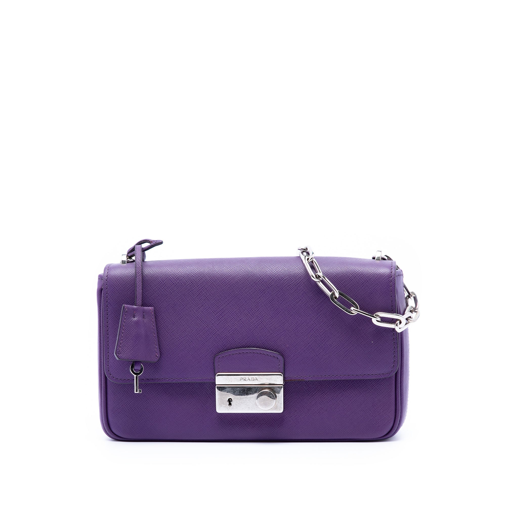 Saffiano Sound Lock Crossbody - Image 1