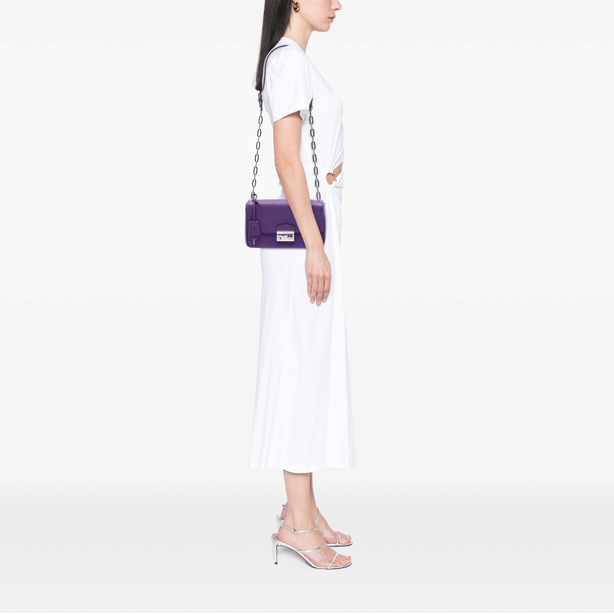 Saffiano Sound Lock Crossbody - Image 6