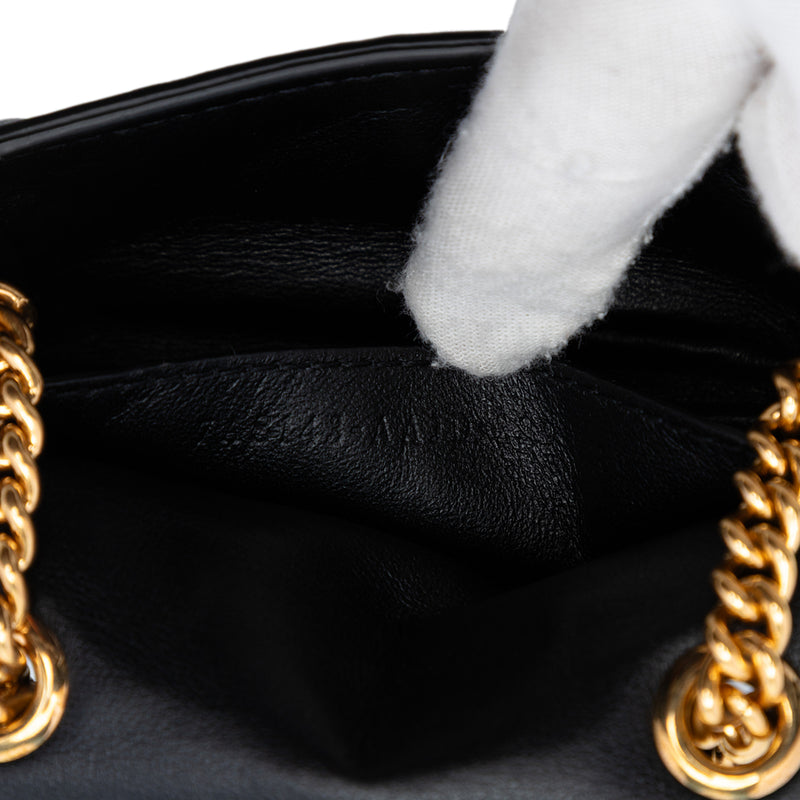 Nano Zucca Embossed Leather Baguette Chain Bag - Image 6