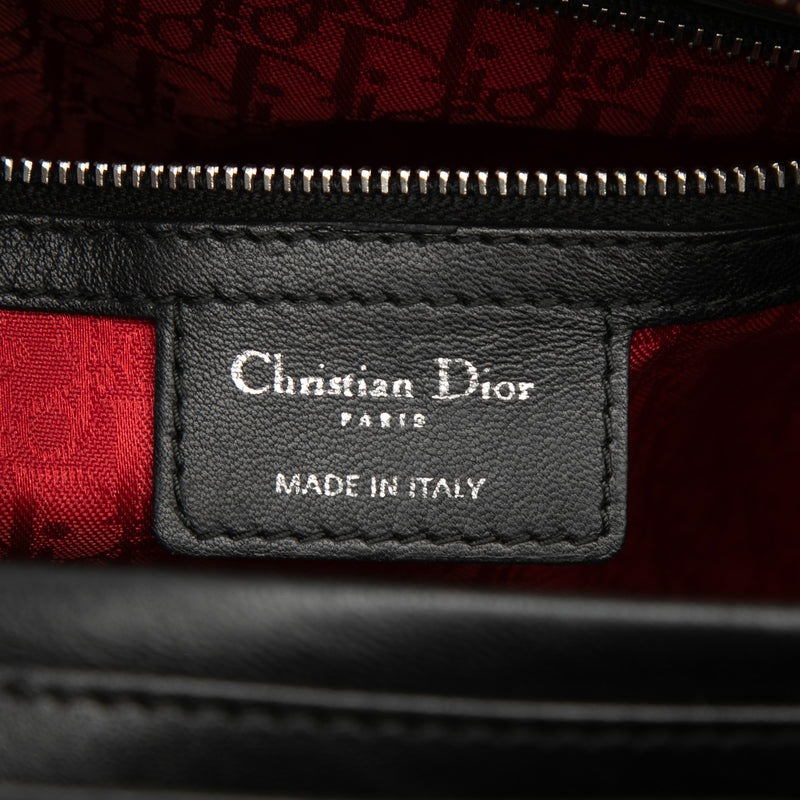 Large Lambskin Cannage Lady Dior - Image 5