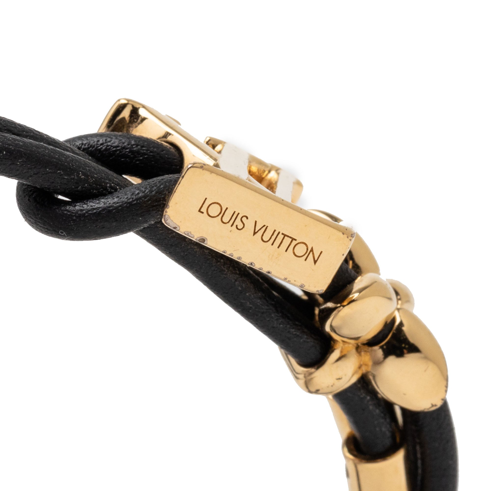 Leather LV Bloom Bracelet - Image 4