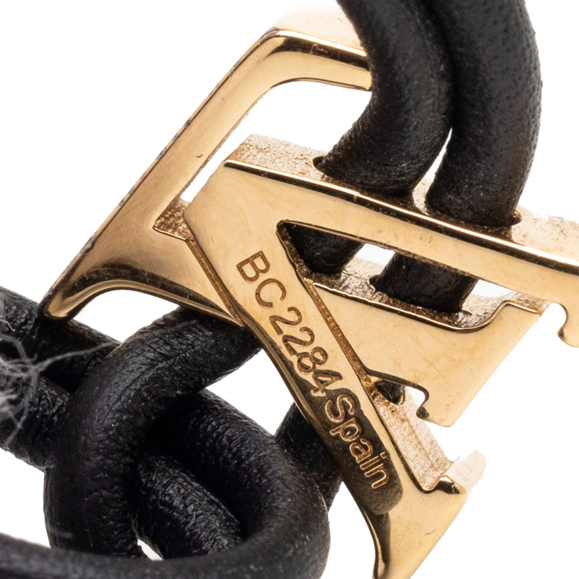 Leather LV Bloom Bracelet - Image 5